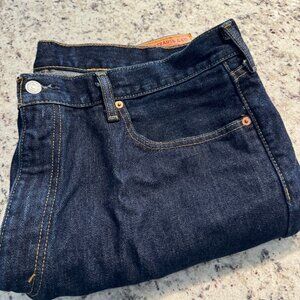 Mens Levi Dark Wash Jeans